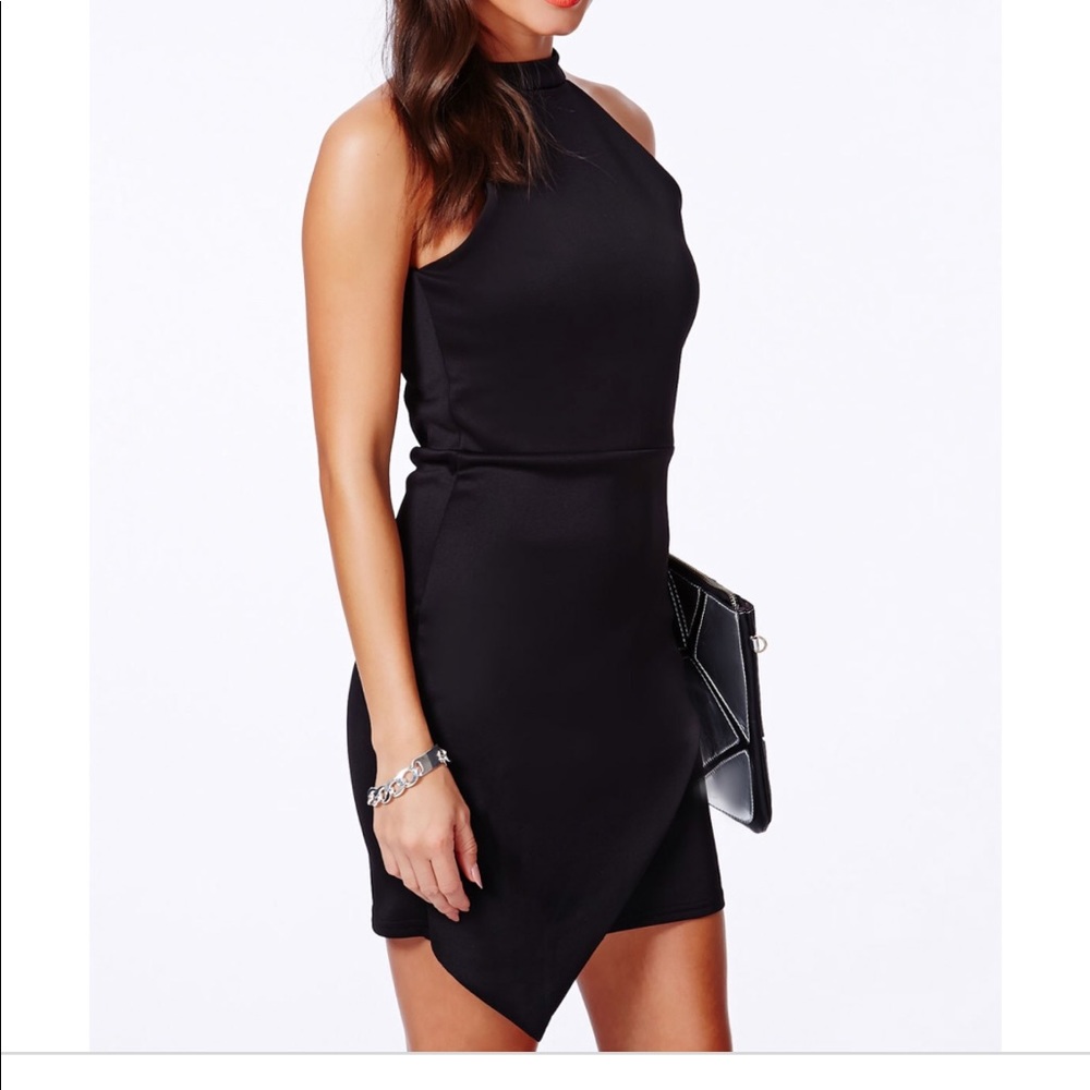 Missguided black dress